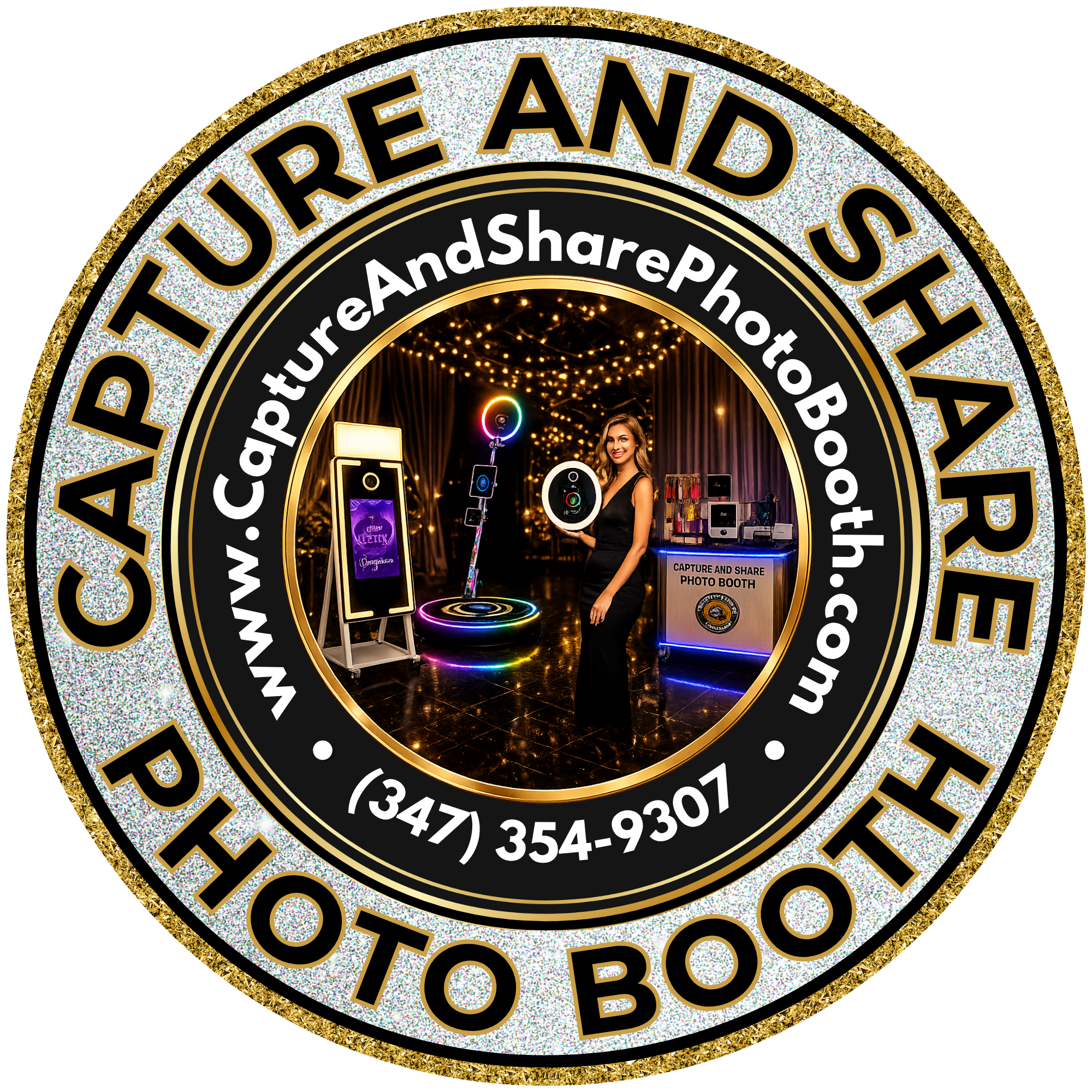 Capture and Share Photo Booth - Logo - Howard Beach, Queens, NY