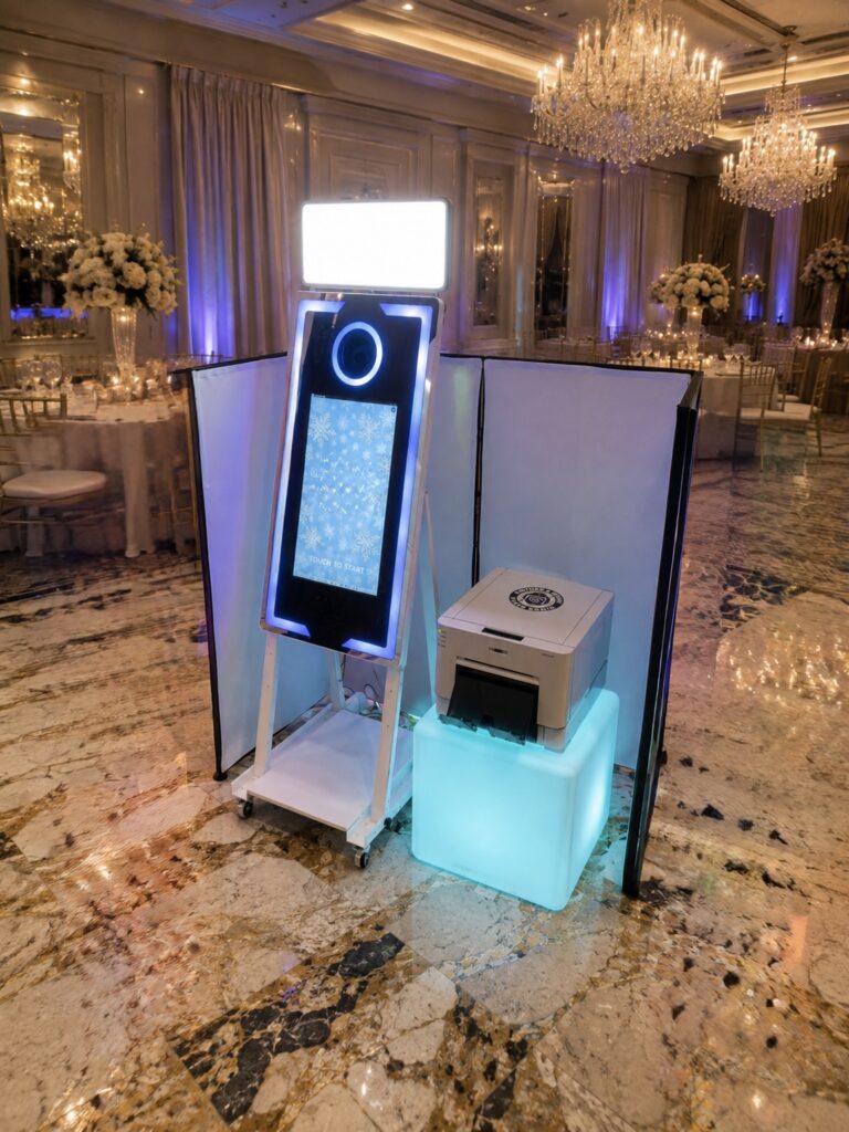 Mirror Photo Booth with LED light box